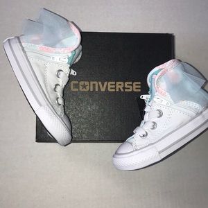 Converse Ruffle Back Sneakers